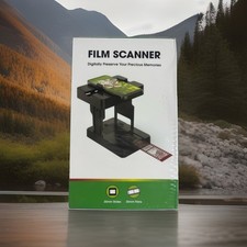 NEW Film Scanner 35mm Slides Negatives Photo Converts Film to Digital Photos