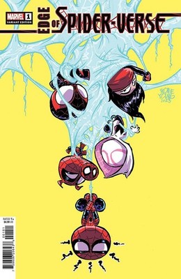 EDGE OF SPIDER-VERSE #1 VARIANT COVER BY SKOTTIE YOUNG NM MARVEL COMICS 2023