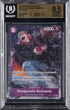 2025 ONE PIECE ROYAL BLOOD ALT ART SR #OP10072 DONQUIXOTE ROSINANTE BGS 9.5