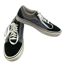 Vans Old Skool Zapatillas bajas Negro Gris Azul Hombre’s 9 Mujer’s 10.5