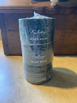 3 pack - Beard Balm Shea Moisture Men Maracuja Oil & Shea Butter 4 fl oz/118 ml 