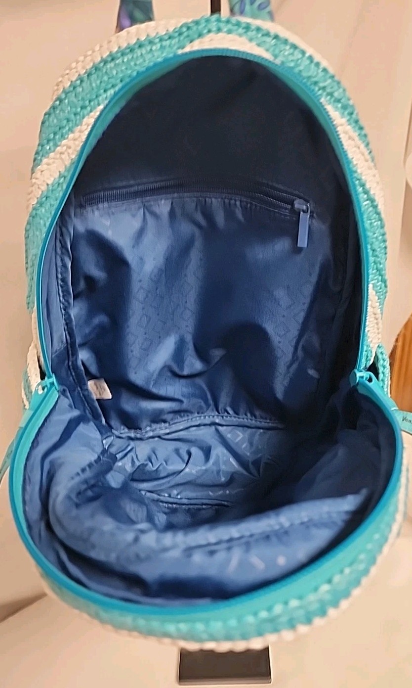 Vera Bradley Stripe Pattern Straw Compact Vacay A… - image 3