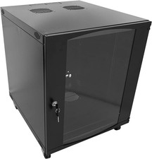 15U Server Cabinet Wall Mount Network Rack En...