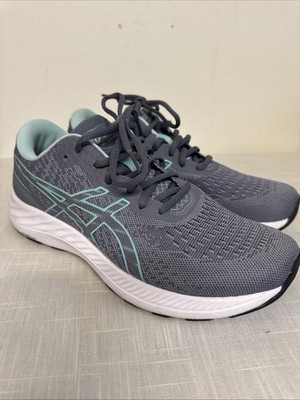 ASICS Gel-Excite 9 Women s Size 9 Running Shoes Grey Teal AmpliFoam Sneaker