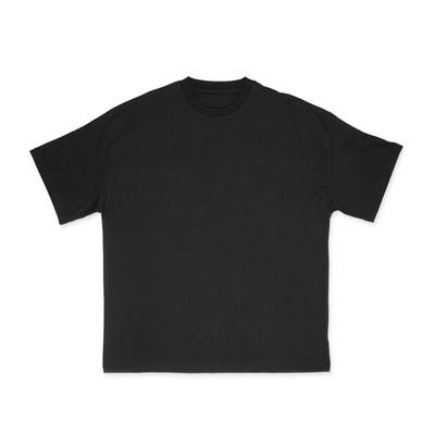 Minimal Streetwear Tee   Clean No Label   Unisex Oversized