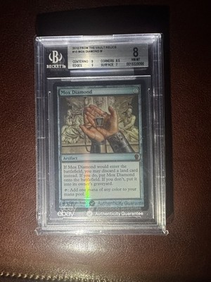 MTG FTV From the Vault Relics BGS GRADED 8++ FOIL Mox Diamond