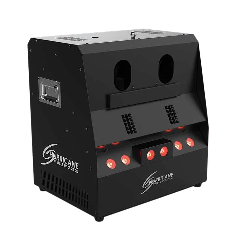 Chauvet DJ Hurricane Bubble Haze X2 Q6 LED DMX Bubble Hazer Machine+Light Strip - Image 2 of 4