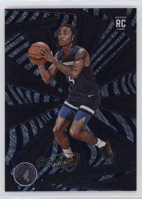 2024-25 Panini Revolution Rookies Blue Storm Rob Dillingham #105 1w3