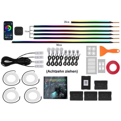 Innenraumbeleuchtung Auto Symphony RGB LED Ambientebeleuchtung mit App Control