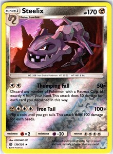 Steelix 139/236 Reverse Holo Cosmic Eclipse