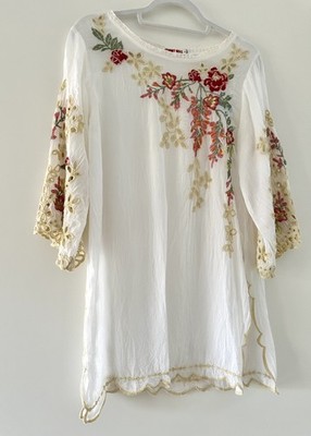  Tunika Bluse Von Johnny Was Gr. S