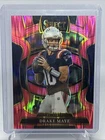 2025 Panini Select Drake Maye RC Pink Prizm Concourse #80 Patriots Rookie SP