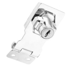 Keyed Hasp Locks Stainless Steel Safety Lock Keyed Locking Hasp for Cabinets