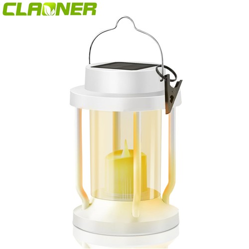 1-4x Solar Lantern Hanging Lights Flickering Flameless Candle Outdoor Garden Dec - 第 20/22 張圖片