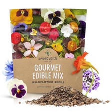 Wildflower Seeds Edible Flowers Mix - 1 Ounce Over 7,000 Open Pollinated Annu... 223.84 per gallon