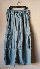 Wild Fable Pants Womens Large Cargo Wide Leg Strap Pocket Casual NWT