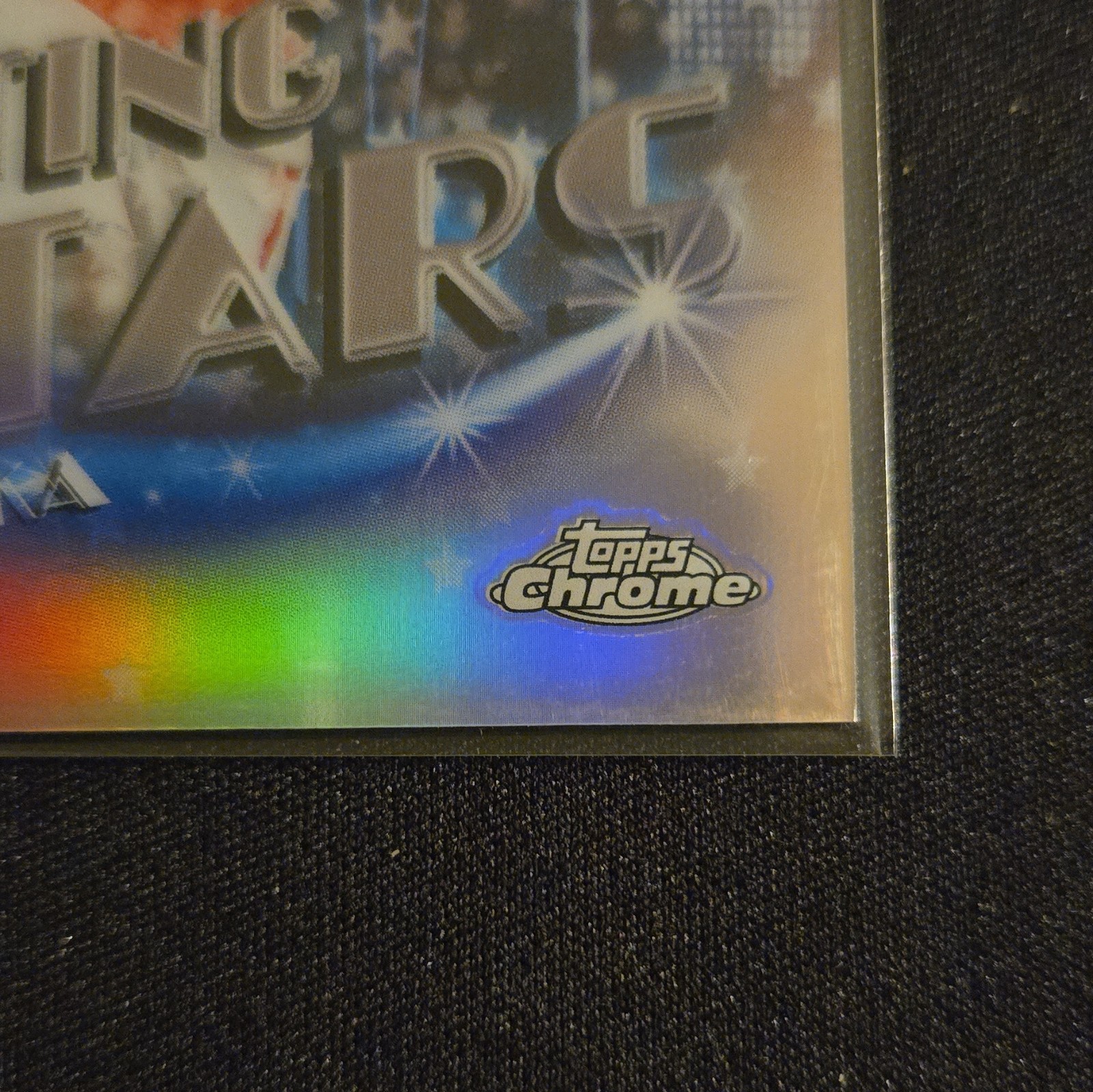 Topps Chrome UEFA Champions League 2026 Bukayo Saka Arsenal SFS-3 Insert view 2