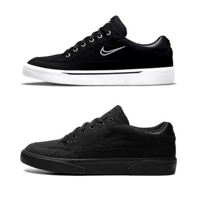 Nike GTS 97 Canvas Skate Shoes Classic Black/White/Blue 