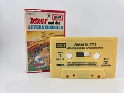 Asterix 11 und der Avernerschild Europa MC Kassette gelb - Bild 1 von 4