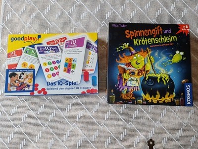 Das IQ-Spiel, Spinnengift + Krötenschleim (evt. Ersatzteile) ab 6 J.