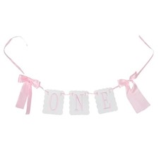 1st Birthday High Chair Banner One Decorations First Highchair Boy