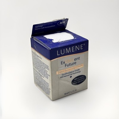 lumene exCELLent future deep repairing cream 1.7oz distressed box
