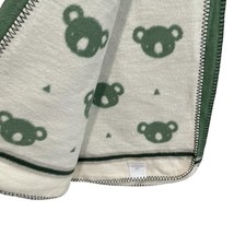 NUOVO DOCOFIL Coperta Invernale Reversibile Bambino Koala Lancio 51x67 Made in Portugal