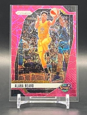 Alana Beard 2024 Panini Prizm WNBA Pink Velocity Prizm #/79 Sparks #85