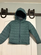 Crewcuts by J.Crew lightweight hooded puffer jacket- Size M 8/9 - Forest Green