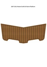 2007-2011 MasterCraft X14 Swim Platform Boat EVA Teak Floor Pad Mat Flooring