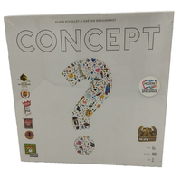 Concept Repos Production Brettspiel Party Ratespiel Familie NEU 2.Wahl %