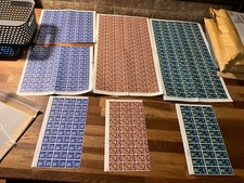 Gb CEPT 1961 Conference Full Set Of Full Sheets UNMOUNTED MINT 3x 1/4 sheets MNH