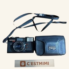 Konica C35 EF Hexanon 38mm f2.8 Compact 35mm Film Camera w/ Flash Tested Japan