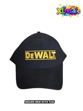 DEWALT Mens Hat 1-Size Black Polyester Mojave CoolPro Water Repelling Finish