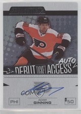 2023 Upper Deck Credentials Debut Ticket Access 242/299 Adam Ginning Auto 00em