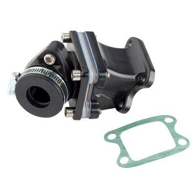 Pièce d'admission : kit boite à clapets et pipe de carburateur pour Peugeot Speedfight 50