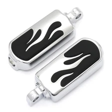 For Harley 10MM Foot Pegs Foot Controls Pedals Chrome Pegs Electra Street Glide 