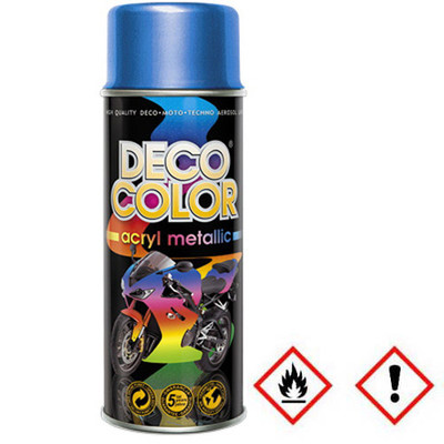 1 Stück 400ml blau Metallic Lackspray Lack Sprühlack Spraydose  15390