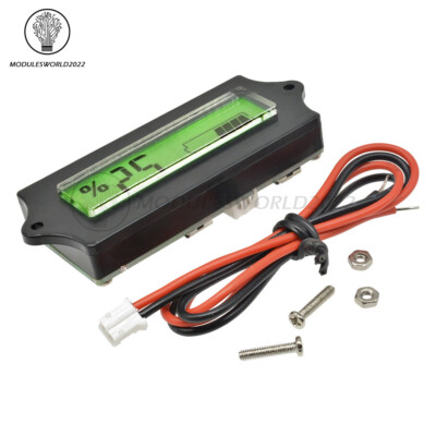 24V LCD Battery Indicator Lead-acid Battery Capacity Tester Monitor Checker