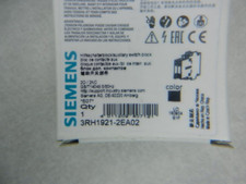 Siemens 3RH1921-2EA02 3RH Control Relay Side Mount Auxiliary Contactor (2 NC)