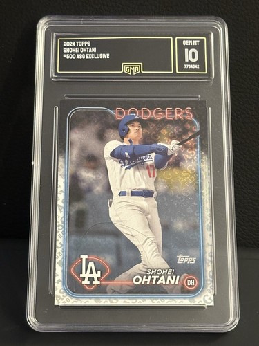 2024 Topps ASG Exclusive Shohei Ohtani All Star Game LA Dodgers GMA 10 GEM MINT