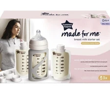 Tomme Tippee Made For Me Breast Milk Starter Set, New!!
