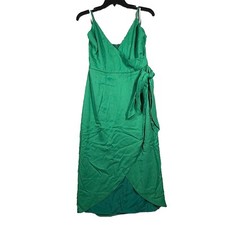 Lovers and Friends Green Midi Dress with sleeve less