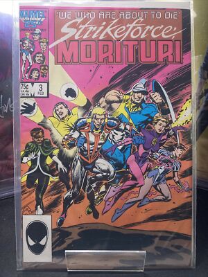 Strikeforce Morituri #3 Direct Market Edition ~ VF 1987 Marvel Comic