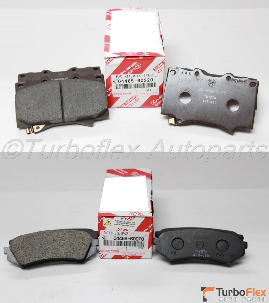Toyota Land Cruiser Lexus LX470 1998-2001 Genuine Front & Rear