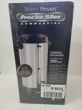 100 Cup Commercial Coffee Maker Urn Proctor Silex 45100R 120V