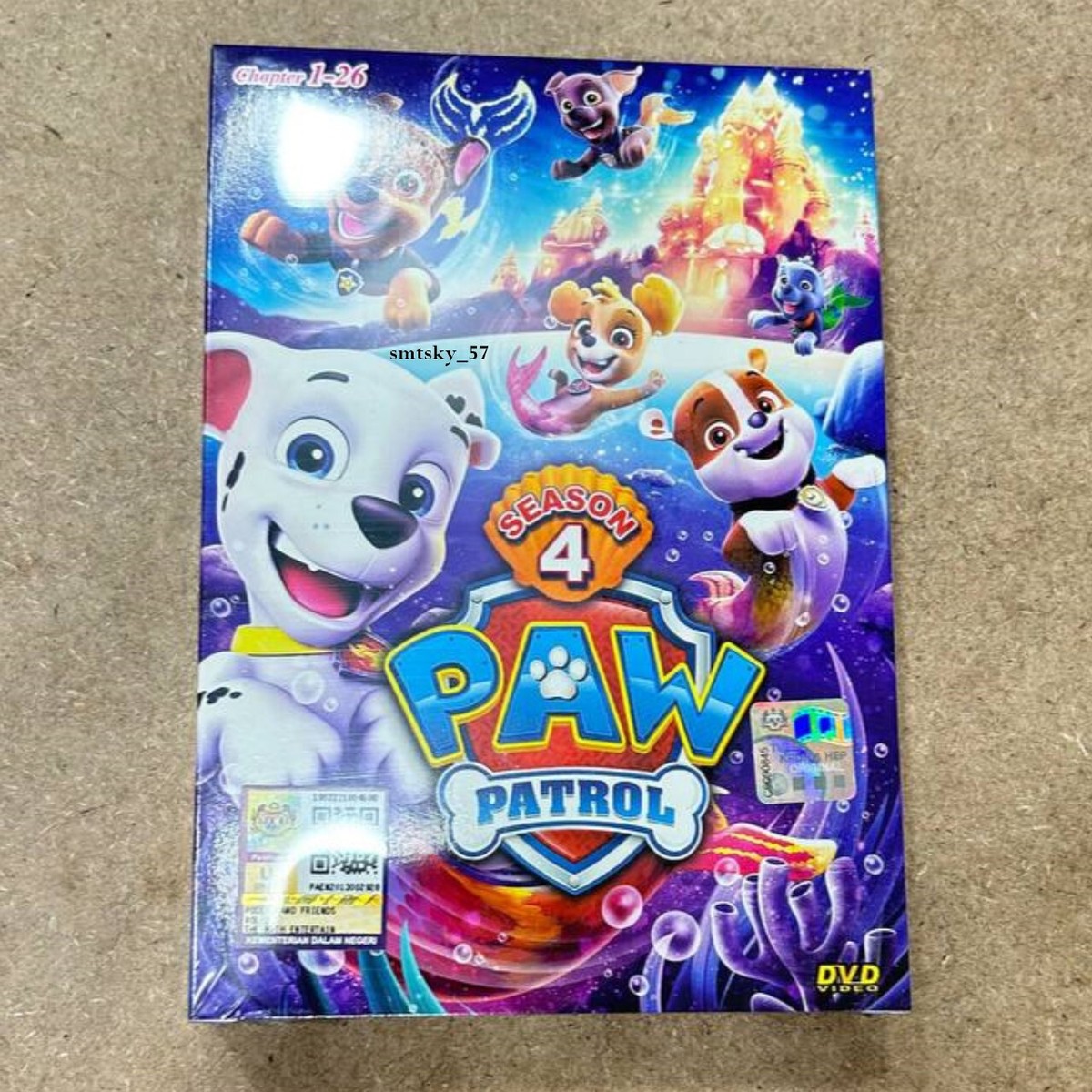 DVD Anime PAW PATROL Complete Series Season 4 & Season 5