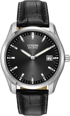Citizen Corso 40mm Eco Drive AU1040-08E Men's Watch (Black Dial)