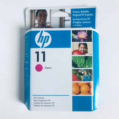 2007 Genuine OEM HP 11 C4812A Magenta Printhead Cartridge Sealed Box