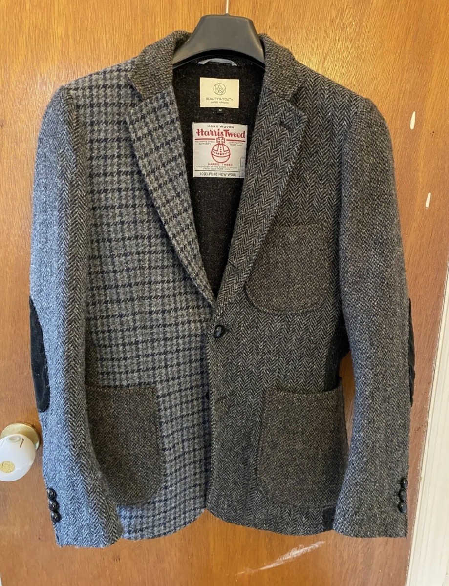 beauty&youth UNITED ARROWS×Harris Tweed Harris Tweed x Beauty & Youth United Arrows - Blazer - Size M | eBay